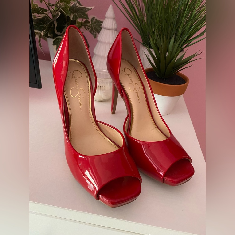 Jessica Simpson Red Shoes